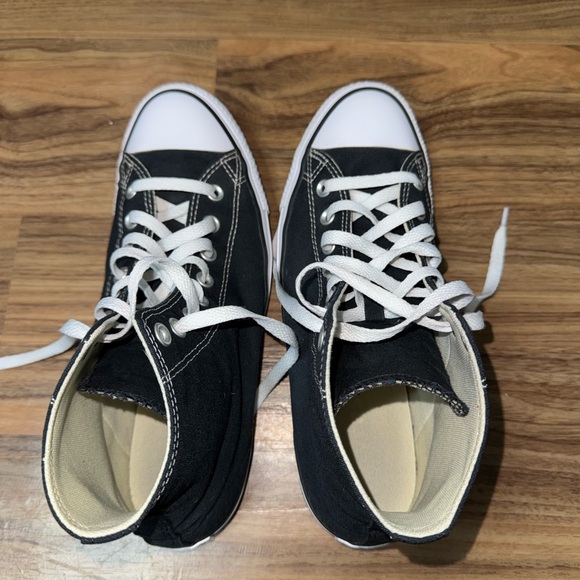 CONVERSE Chuck Taylor All Star Black High Top
Shoes SIZE 9 Black - Picture 5 of 8